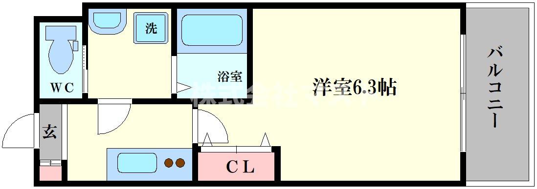 Serie太子橋の間取り