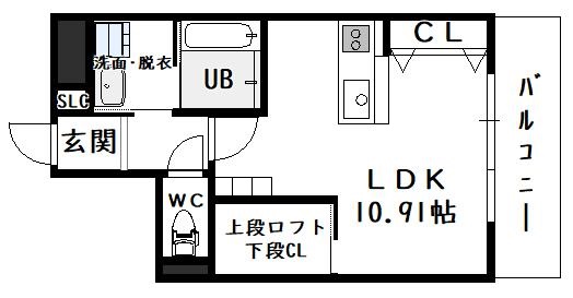 アルテマイスター谷川II（B）の間取り