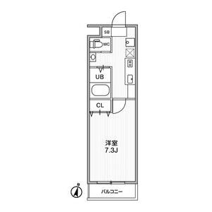 A・City七条の間取り