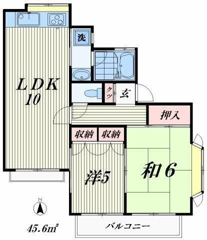 アザレアハイツの間取り