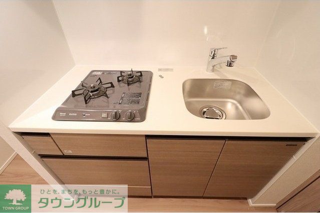 【新宿区愛住町のマンションのキッチン】