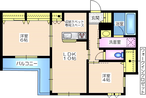 プルミエール湘南二宮IIの間取り