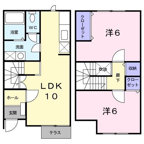 【パルテールIIの間取り】