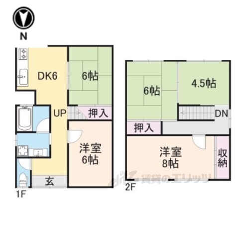 【京都市伏見区深草善導寺町のその他の間取り】