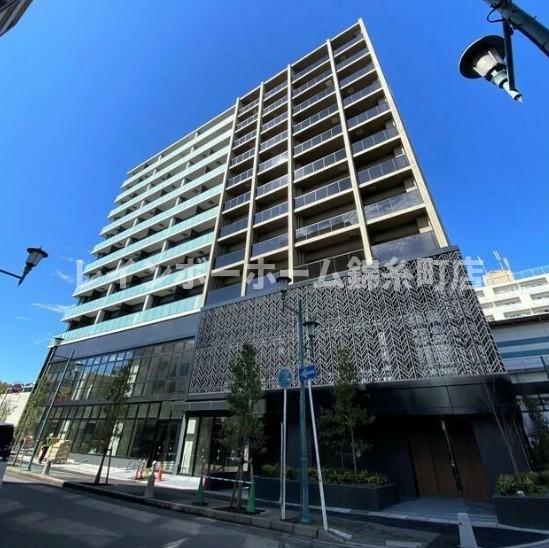 ザ・パークハビオ行徳駅前の建物外観