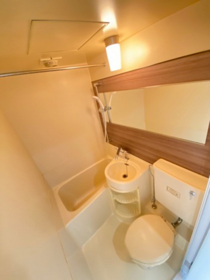 バス・シャワールーム　※別部屋の写真です