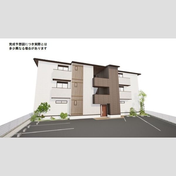 建物外観　外観パース