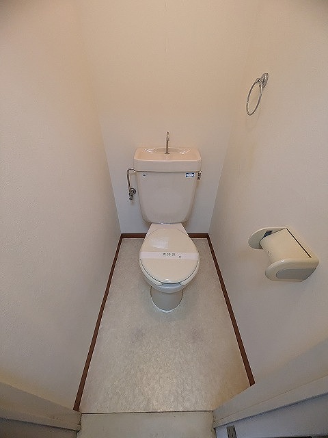 トイレ　同物件、別号室のものです。