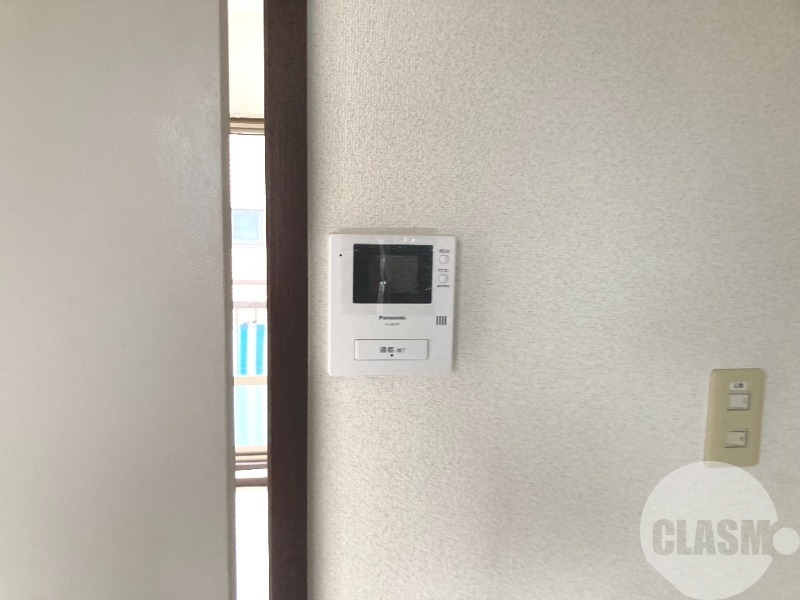 セキュリティ　来訪者が確認できるモニターホン♪