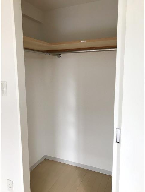 収納　大容量のウォークインクローゼット♪