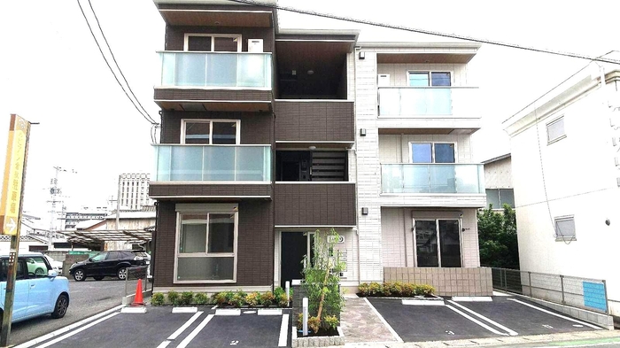 建物外観　稲荷町の1LDKアパート♪