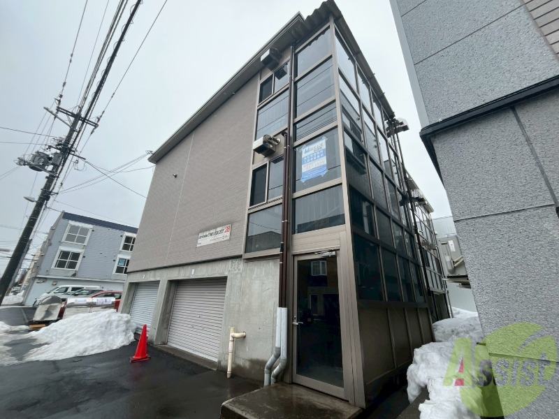 建物外観　札幌市東区北２８条東「シティハイムむツーエイト」