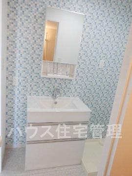 洗面設備　洗髪洗面化粧台