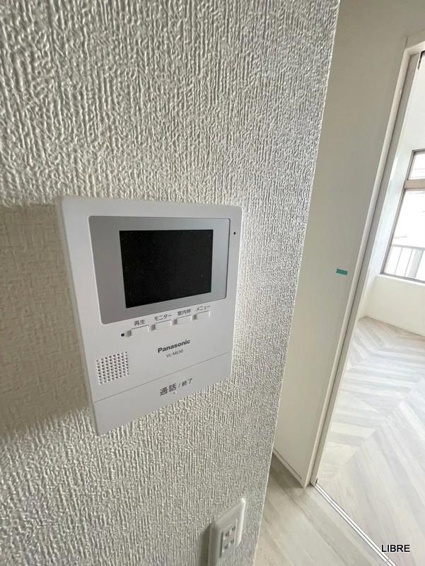 セキュリティ　モニター付き