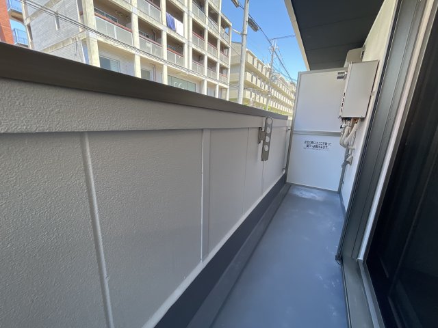 バルコニー　落ち着いた時間を過ごせるバルコニーです