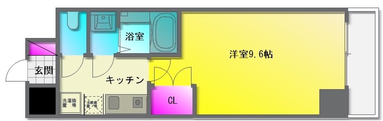 サンエスパシオ美園の間取り写真