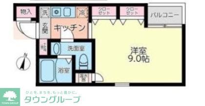 フィリップ大島の間取り写真