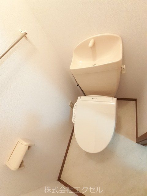 ＪＲ五日市線 武蔵五日市駅 徒歩19分 2階建 築24年のトイレ写真