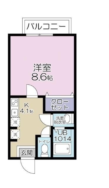 Kメゾンの間取り写真