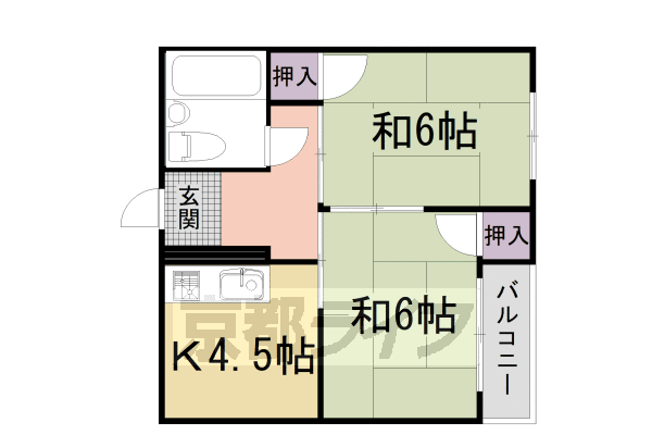 加藤マンションの間取り