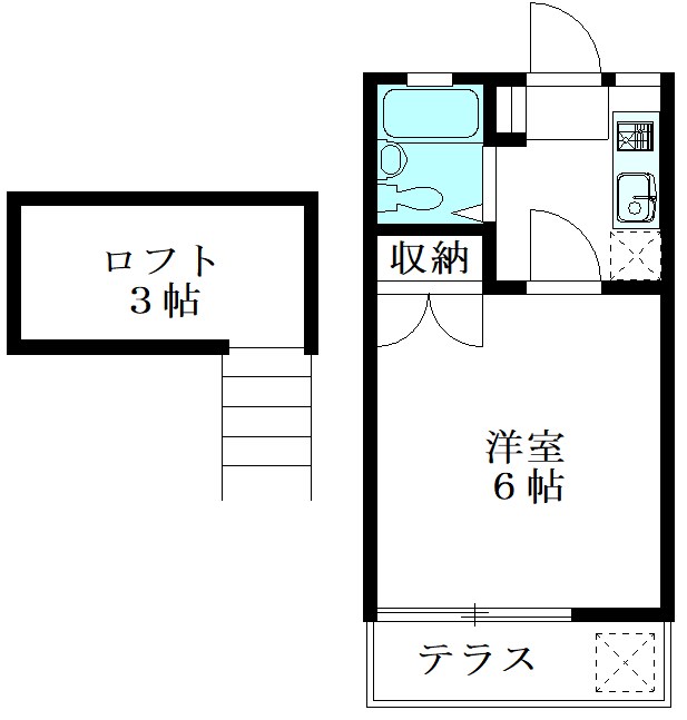 フラワーハイツの間取り