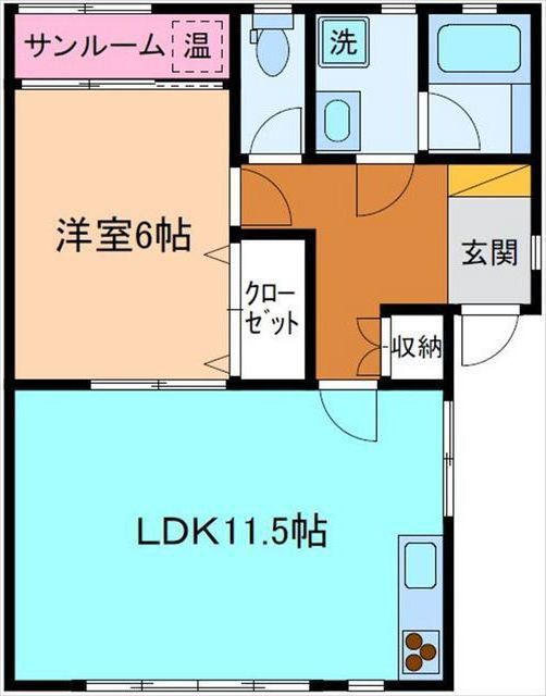 リューレントの間取り