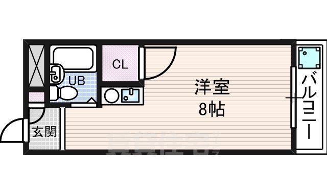 神殿マンション3の間取り