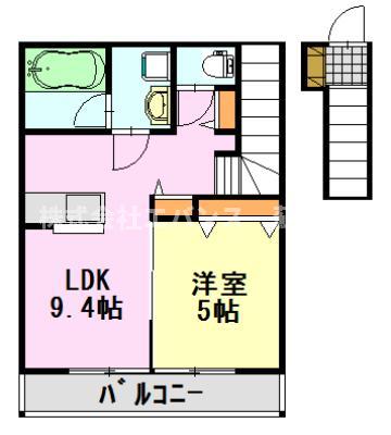 レスタシア星久喜の間取り