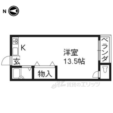 中島町マンションの間取り