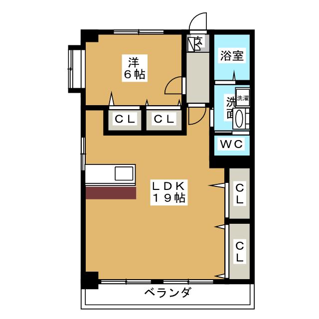 三鉦マンションの間取り