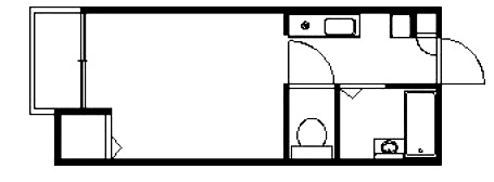 【イーストハクラクヒルズA棟の間取り】