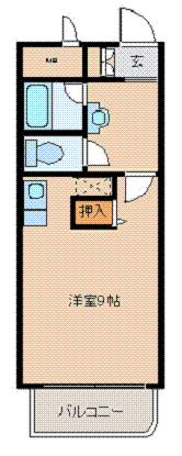 ロイヤルパーク五橋の間取り