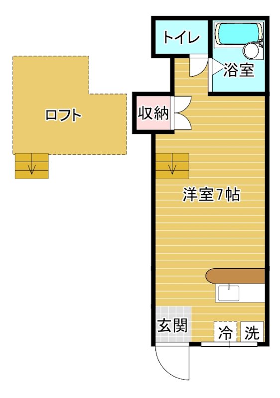 メゾンド・アミの間取り