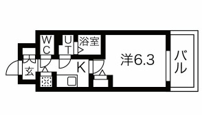 【プレサンスみなと元町駅前の間取り】