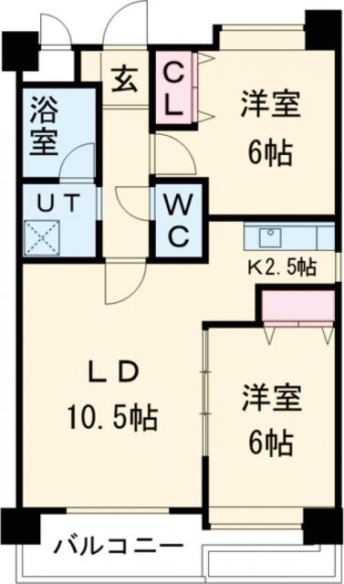 ノヴァ福住東の間取り