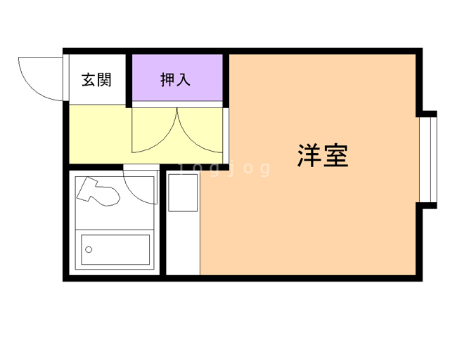 ジュリアス文京台Ａの間取り