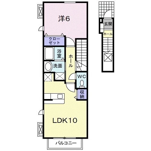 エテルノ　カーサの間取り