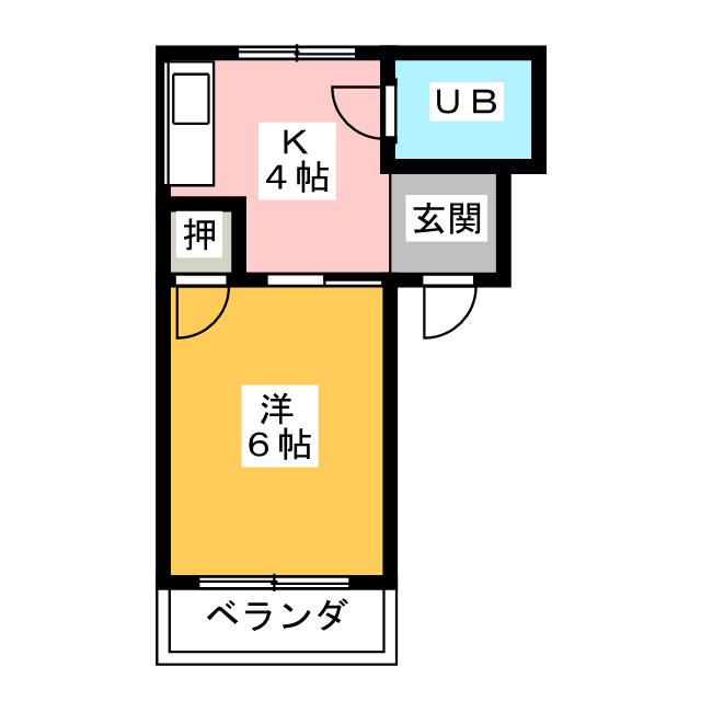 太国レジデンスの間取り