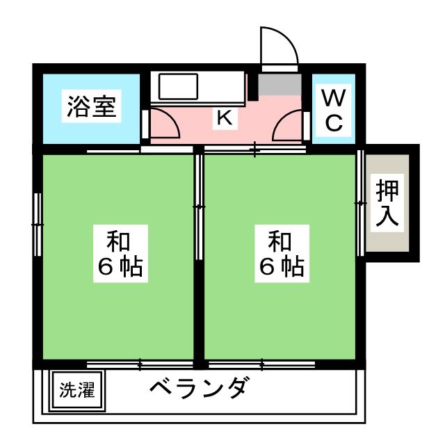 小川荘の間取り