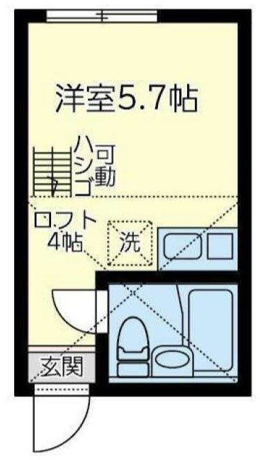 【ユナイト野島アレッサンドロの間取り】