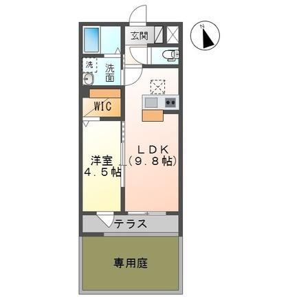 木更津市久津間のアパートの間取り