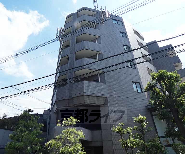 京都市伏見区中島北ノ口町のマンションの建物外観