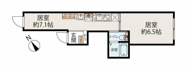 文京区千石のマンションの間取り