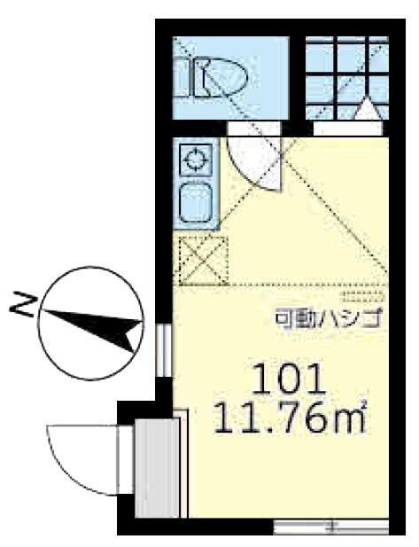 ユナイト鶴見カンパーニャの間取り