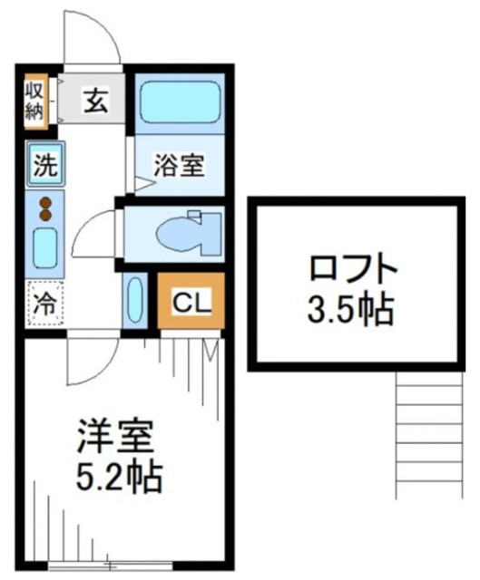 クレストコート上永谷の間取り