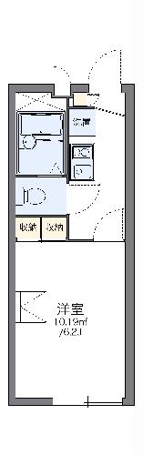 レオパレスファーレVの間取り