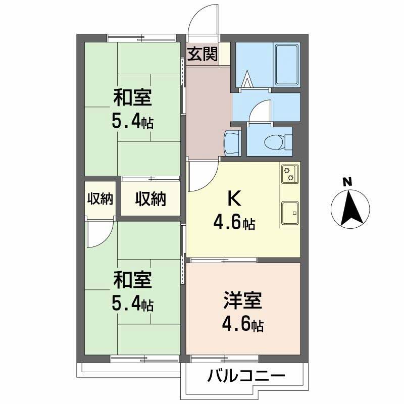 フォーラム26　Ａ棟の間取り