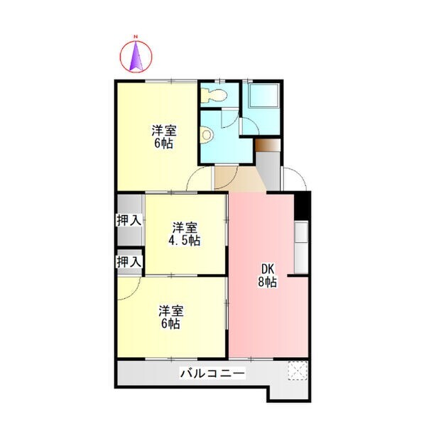 メゾン新所の間取り