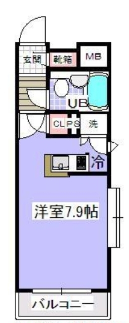 ローズガーデン5番館の間取り