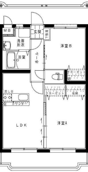 ラフィーナコートの間取り